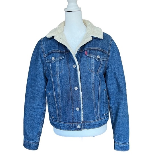 LEVI’S Original Sherpa Trucker Jacket - Picture 3 of 8